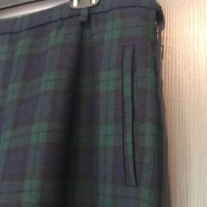 Pendleton wool plaid pants